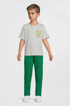 skinny casual broek groen