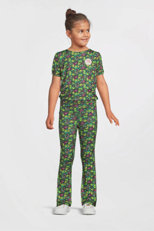 flared legging groen