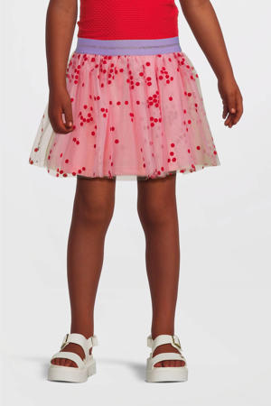 korte rok roze/rood