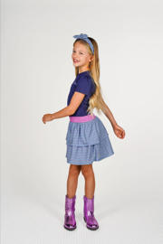 thumbnail: B.Nosy midi jurk donkerblauw