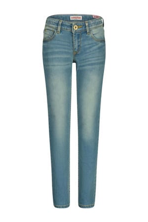regular waist skinny jeans medium blue denim