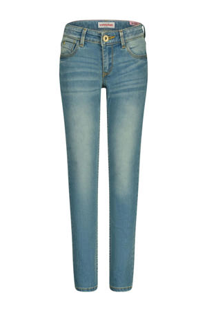 regular waist skinny jeans medium blue denim