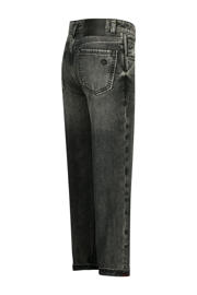thumbnail: Black denim jongens Raizzed straight regular waist black van denim met rits- en knoopsluiting en effen