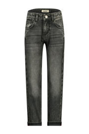 thumbnail: Raizzed straight fit regular waist jeans black denim