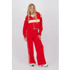 Raizzed wide leg casual broek rood