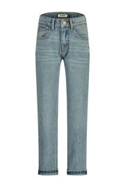 thumbnail: Raizzed straight fit regular waist jeans light blue denim