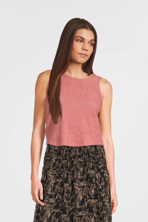 haltertop roze