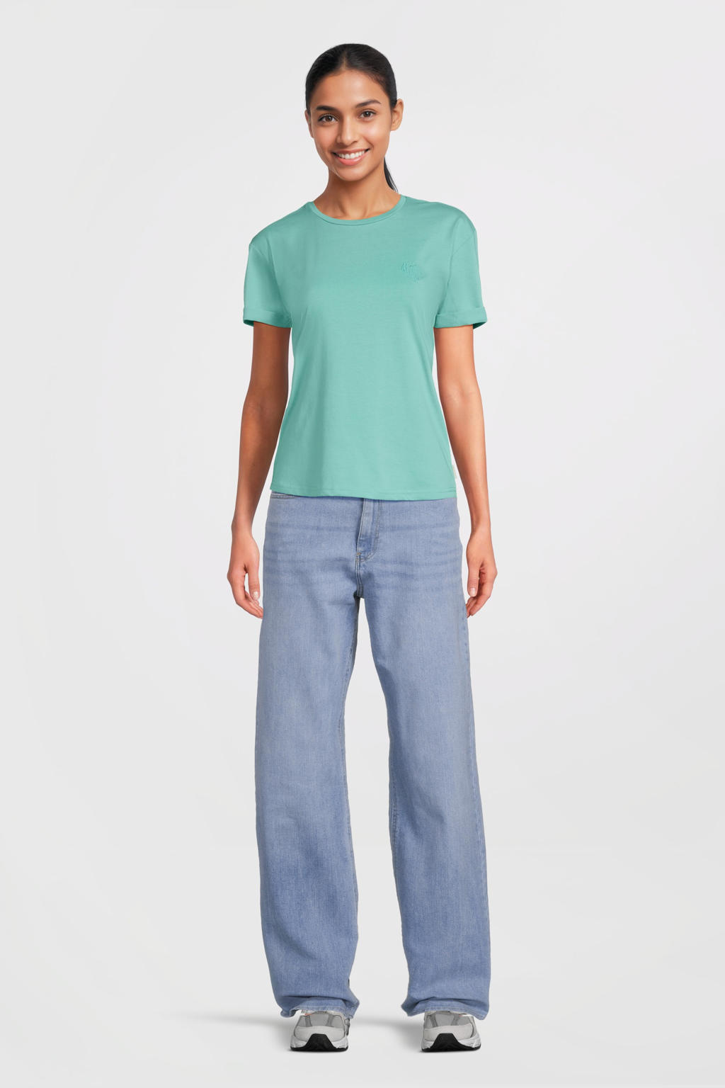 AI&KO T-shirt blauw