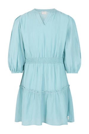 korte jurk blauw