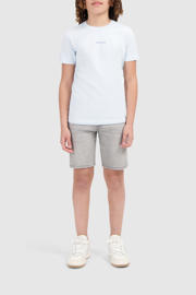 thumbnail: Lichtblauwe jongens Ballin T-shirt van katoen met backprint, korte mouwen en ronde hals
