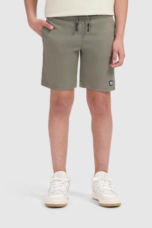 casual short olijfgroen