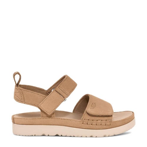 UGG suède sandalen beige Effen - maat 31 | Sandaal van UGG afbeelding