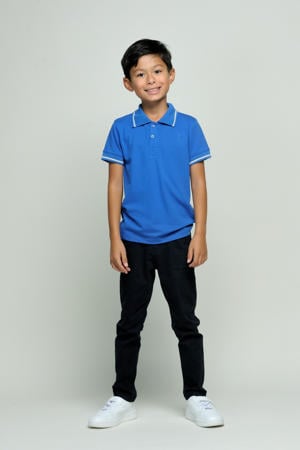 polo blauw