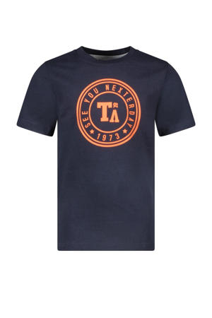 T-shirt donkerblauw