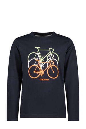 longsleeve donkerblauw