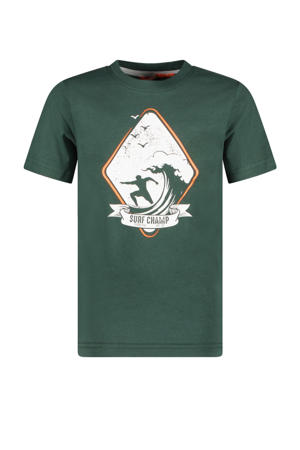 T-shirt donkergroen