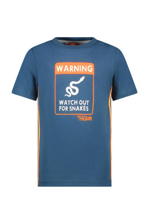 T-shirt blauw