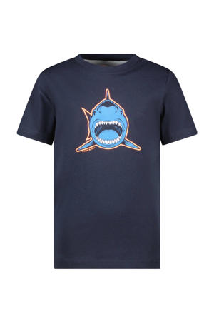 T-shirt donkerblauw