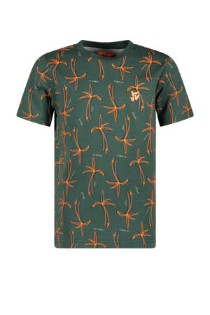 T-shirt donkergroen
