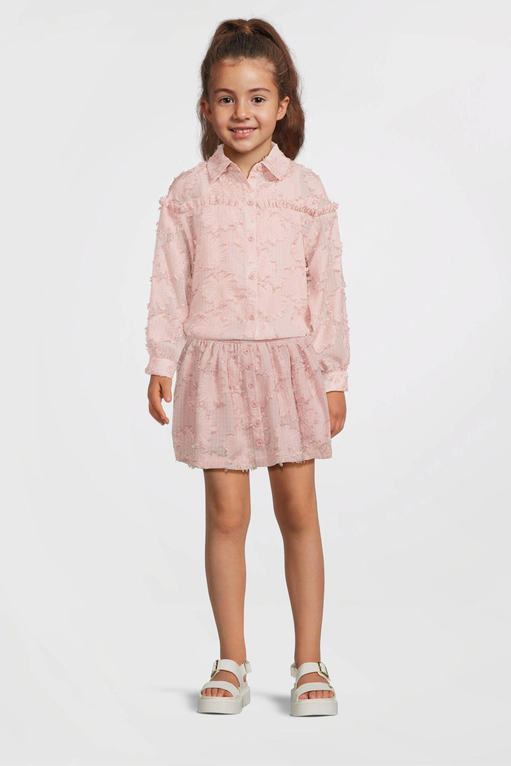 LEVV Little korte rok roze