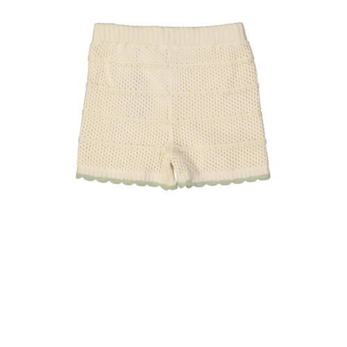 LEVV Little regular casual short ecru Korte broek Meisjes Katoen Effen