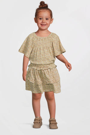 korte rok beige