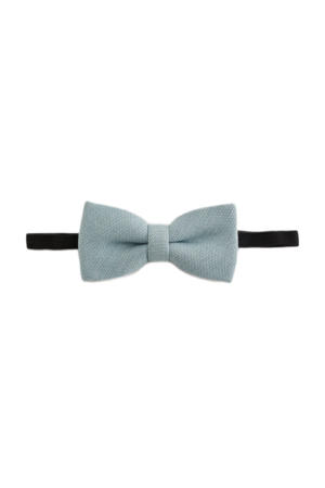 WE Fashion vlinderdas jongen groenblauw