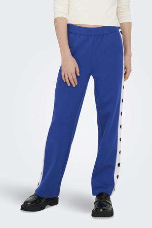 casual broek blauw