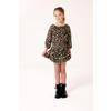 KIDS ONLY GIRL skort met panterprint zwart/beige