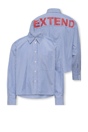 blouse blauw