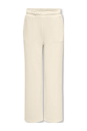 wide leg sweatpant wit
