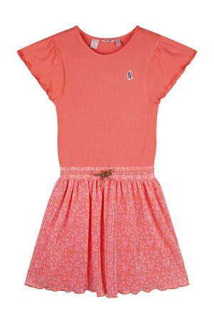 midi jurk oranje