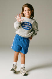 thumbnail: Alix Mini sweatshort blauw