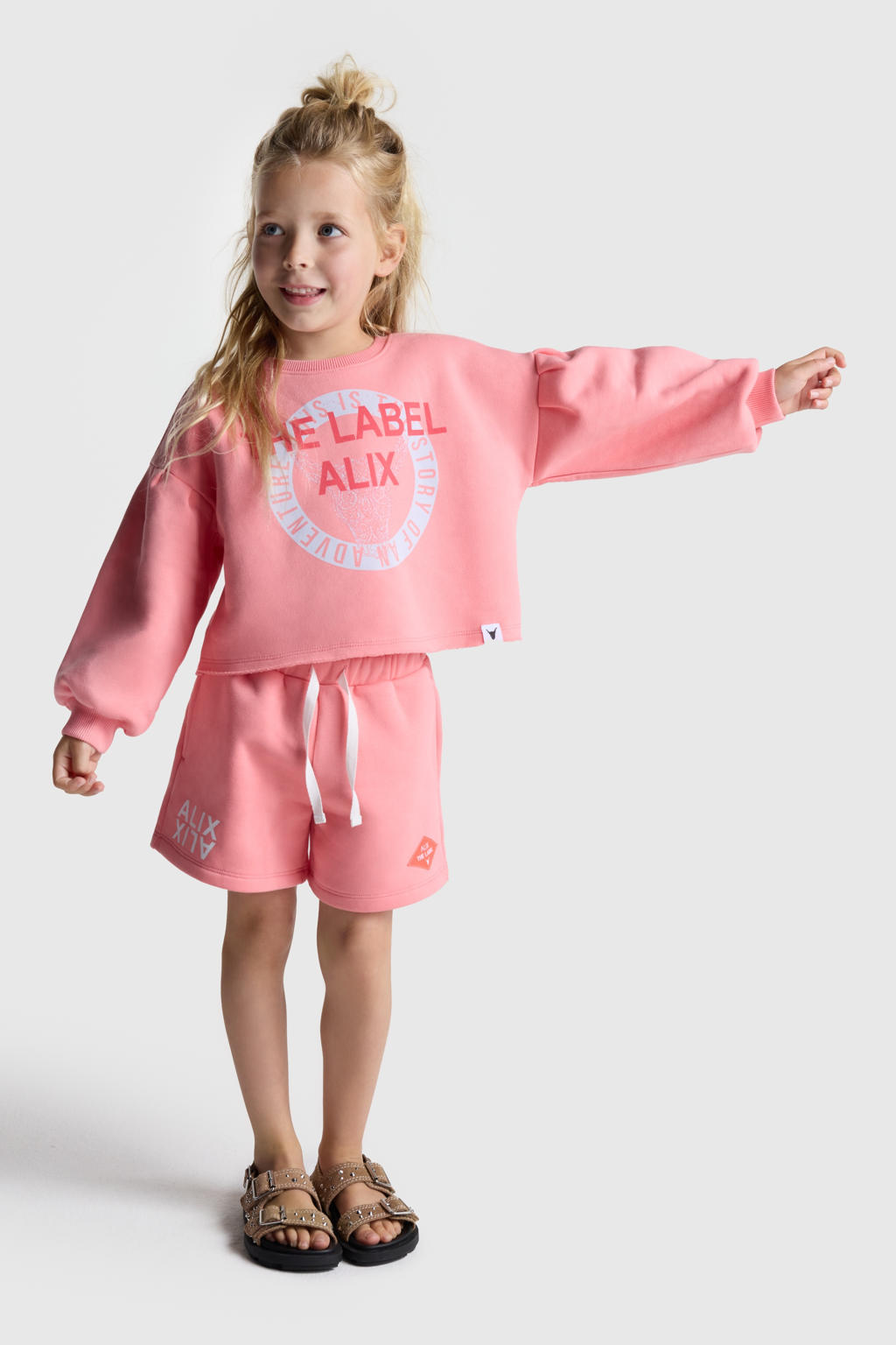 Alix Mini sweater roze