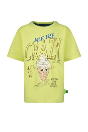 T-shirt limegroen