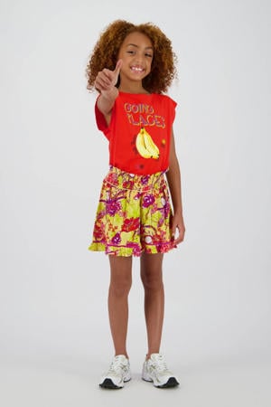 regular casual short geel