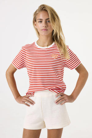 regular casual short ecru