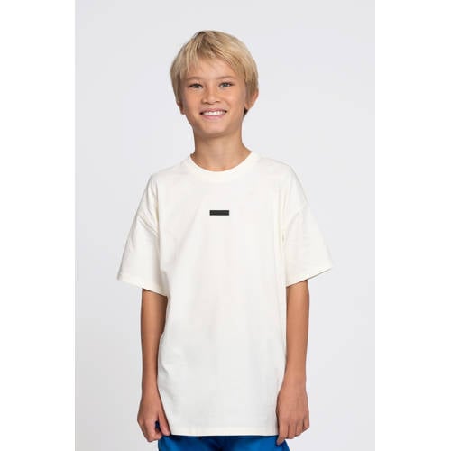 NIK&NIK T-shirt wit Jongens Katoen Ronde hals Backprint