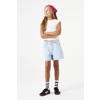 Garcia denim regular denim short light blue denim