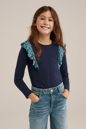 longsleeve donkerblauw