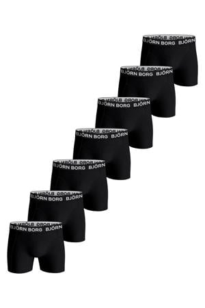 boxershort - zwart (set van 7)