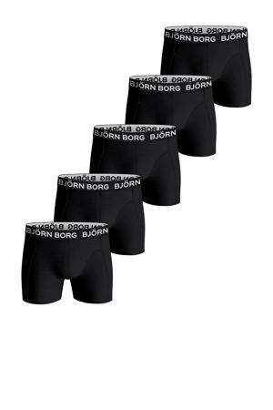   boxershort - set van 5 zwart