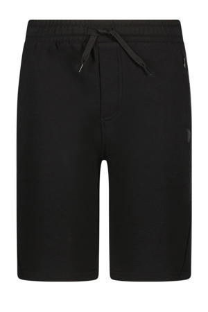 regular fit korte broek zwart