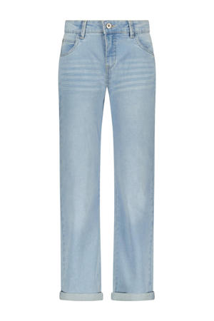 regular waist regular fit jeans light blue denim