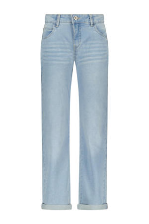 regular waist regular fit jeans light blue denim