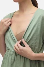 thumbnail: MAMALICIOUS zwangerschaps- en voedings overslagtop groen