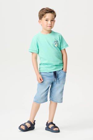 T-shirt turquoise