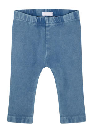 skinny legging blauw