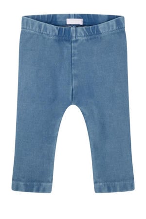 skinny legging blauw