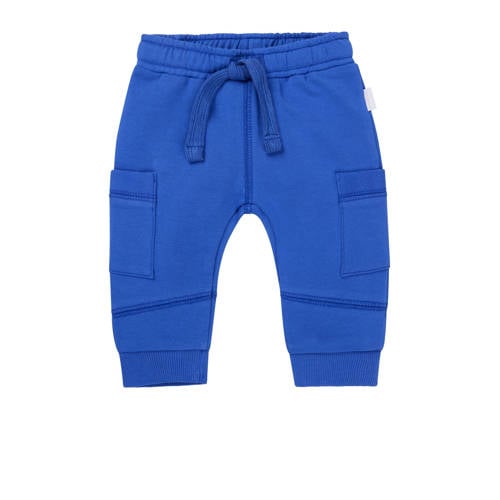Noppies baby relaxed casual broek blauw Jongens Stretchkatoen Effen